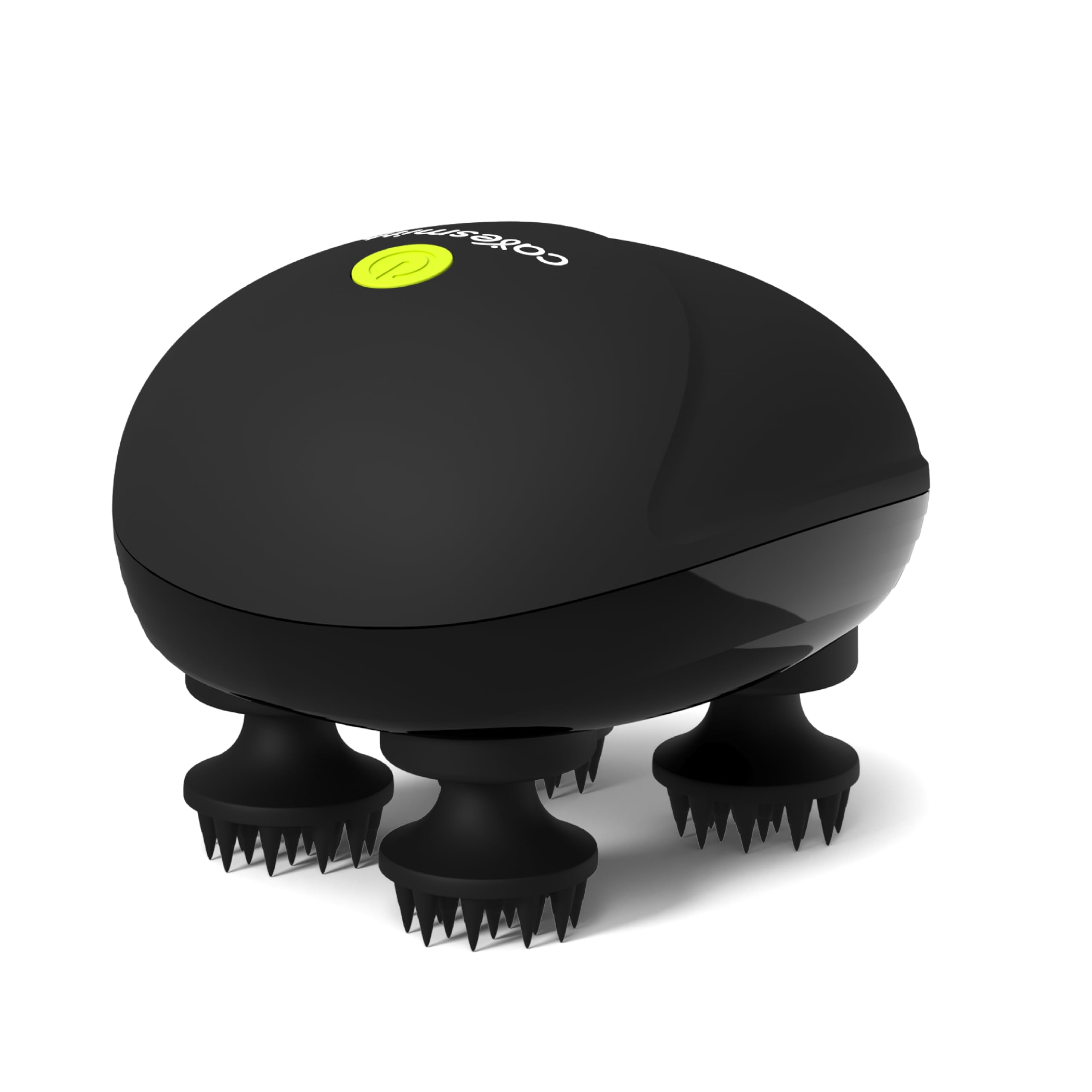 Caresmith Revive Scalp Massager | 96 Silicon Kneading Points with Detachable Heads | Scalp, Body & Head Massager for Hair Growth (Green)