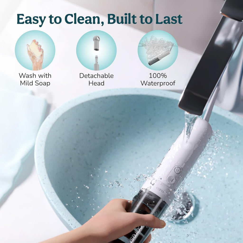 CARESMITH Evolve Portable Jet Spray | 3 Pressure Modes | 90 Min Battery Life | IPX6 Waterproof | Portable Bidet for Travel