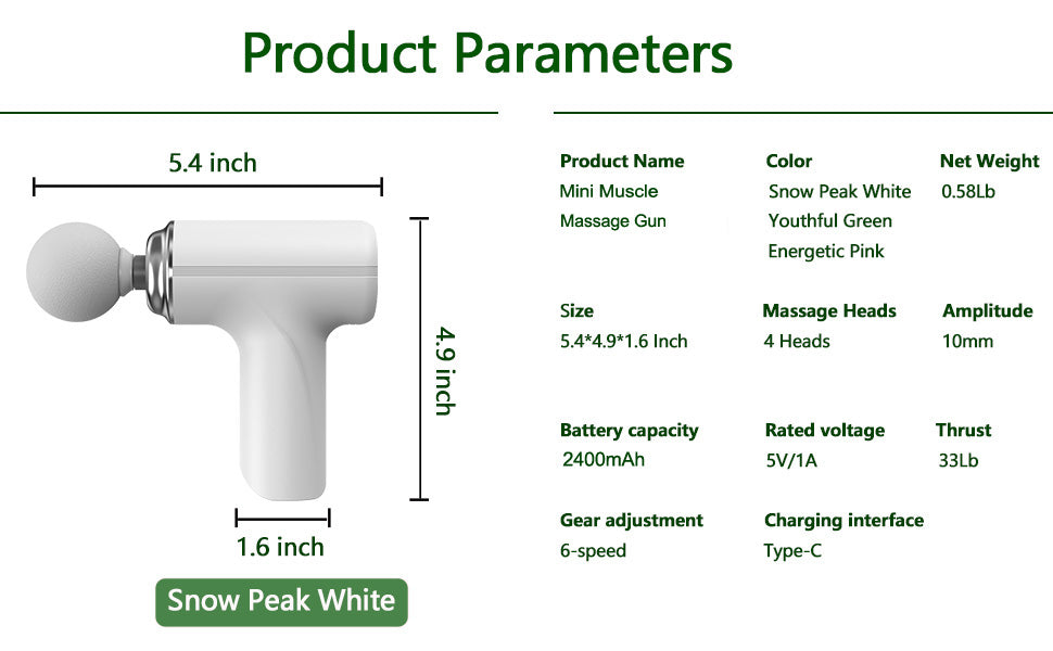 life long ViberX Massager/Massage Machine for Pain Relief/Fascial Gun/Deep Tissue Handheld Body Massager for Men and Women - Black