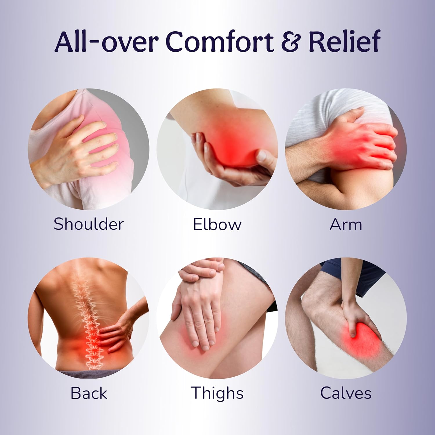 Caresmith Body Wave Massager | Dual Heads Massager | Massager Machine for Pain Relief with 1 Year Warranty